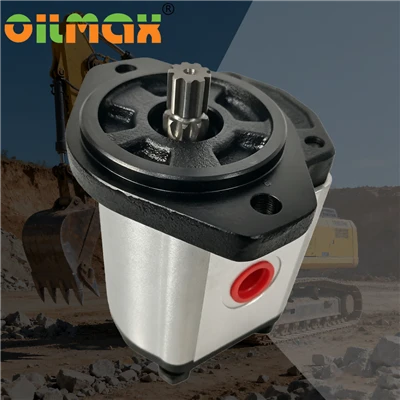 CI09S-A02-170L 0,69 CID gietijzeren hydraulische tandwielpomp met CCW-rotatie, as met 9 tanden en een vermogen van 3600 PSI