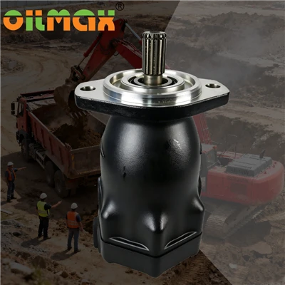 Hydraulische zuigermotor 4166812 17T-spline-as voor compacte rijaandrijving van graafmachine, directe montage met middelhoge snelheid en hoog koppel